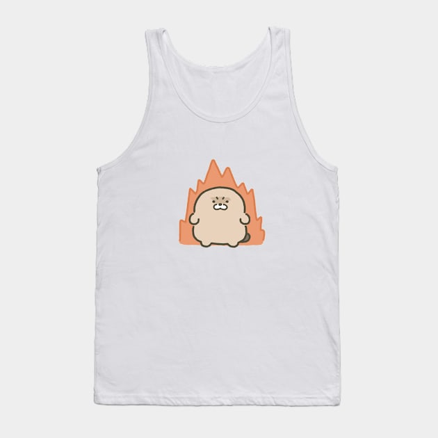 Angry Qoover Tank Top by Qoover